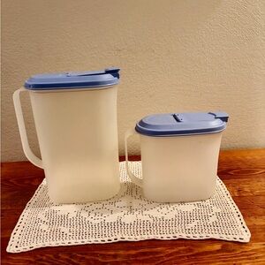 2 Tupperware Pitchers